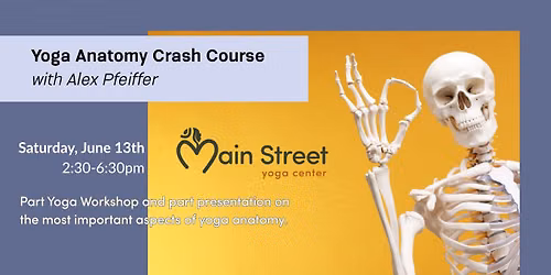 Yoga Anatomy Crash Course w\/ Alex Pfeiffer