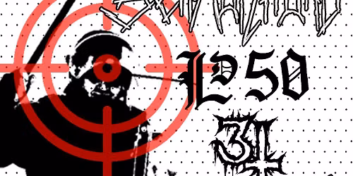  Schmutzhund, LD50, 3T, Motorboat @ Lucky Liquor ALL AGES