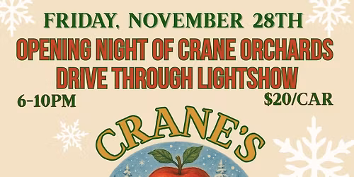 Crane's Holiday Kickoff\ud83c\udf84