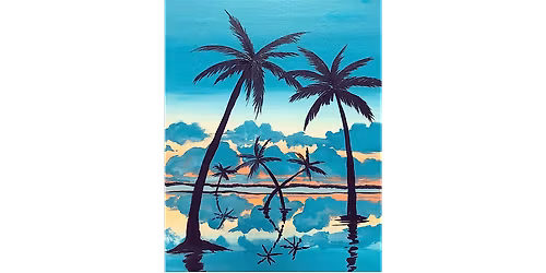 Tahitian Twilight  - Paint and Sip in Houston | Classpop!\u2122