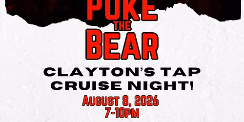 Poke the Bear: Cruise Night at Clayton\u2019s Tap