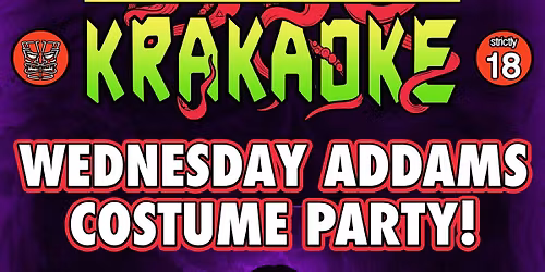 WEDNESDAY ADDAMS Karaoke Costume Party!