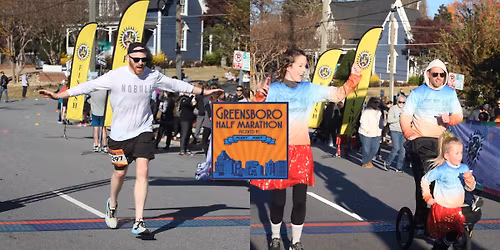 2025 Greensboro Half Marathon, 5K, and 1 Mile