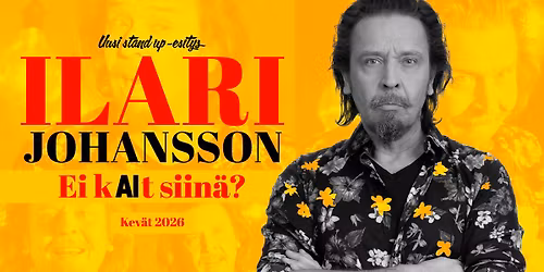 Ilari Johansson - Ei kAIt siin\u00e4? 23.5. Lahti, Sibeliustalo