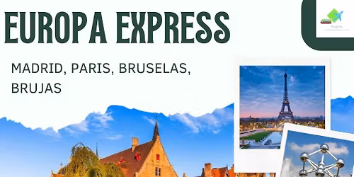 Europa Express,  Madrid, Par\u00eds,  Bruselas, Brujas