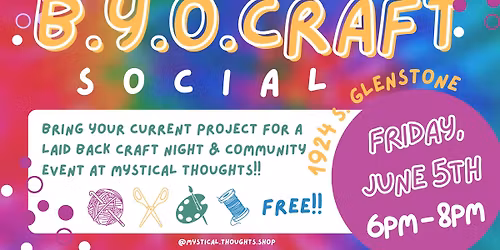 B.Y.O.Craft Night Social
