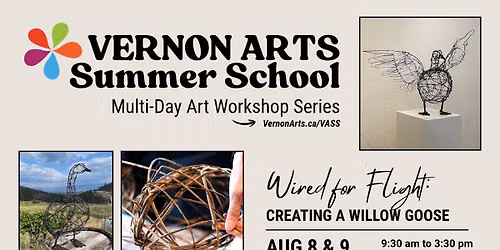 Wired for Flight: Creating a Willow Goose | VASS Workshop w\/ Annabel Stanley