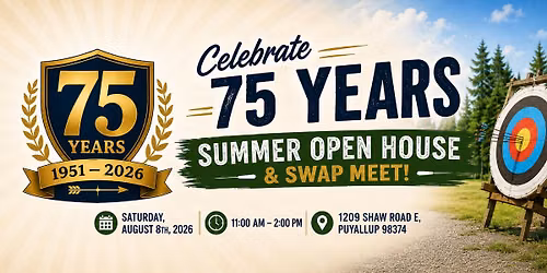 75th Anniversary Open House & Swap Meet