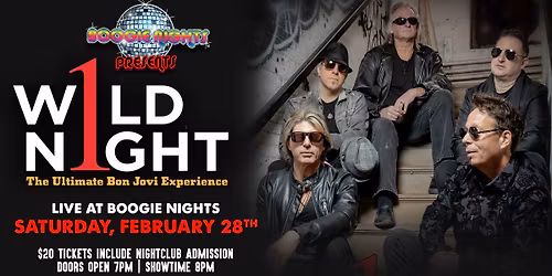 Boogie Nights Presents The Ultimate Bon Jovi Tribute- 1 Wild Night