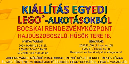 KI\u00c1LL\u00cdT\u00c1S EGYEDI LEGO\u00ae-ALKOT\u00c1SOKB\u00d3L