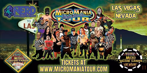 MicroMania Midget Wrestling: Las Vegas at Nerd Bar