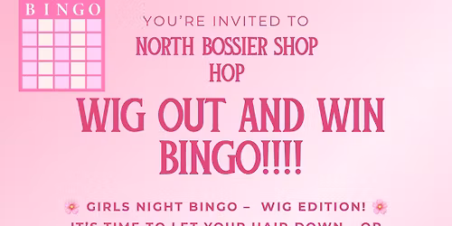 Wig out and Win big! Ladies Night Bingo!!