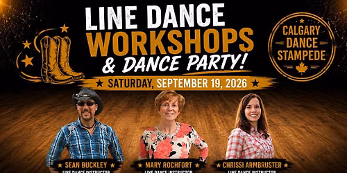 2026 Line Dance Workshops and Social Dance