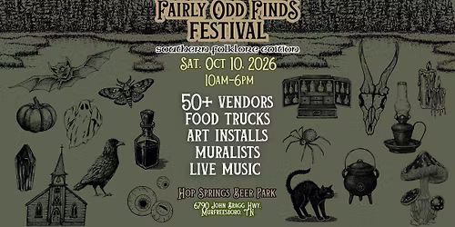 Fairly Odd Finds Festival: Southern Folklore Edition
