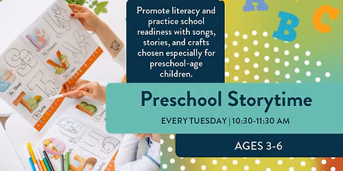 Preschool Storytime