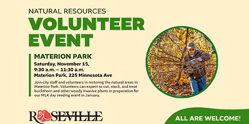 Natural Resources Volunteer Event