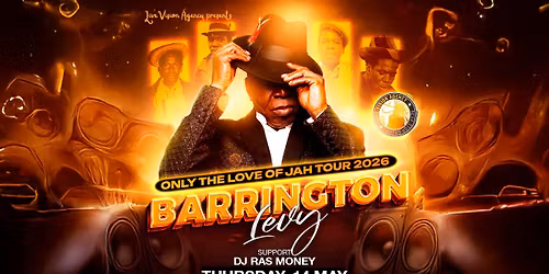 Barrington Levy [support: DJ Ras Money] \/\/ Pumpehuset