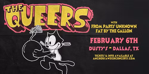 THE QUEERS @ Dusty\u2019s 2\/6\/26  ::  2613 Elm St Dallas