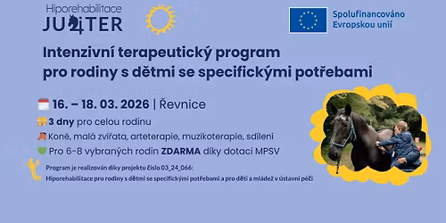 Intenzivn\u00ed terapeutick\u00fd program pro rodiny s d\u011btmi se specifick\u00fdmi pot\u0159ebami: b\u0159eznov\u00fd