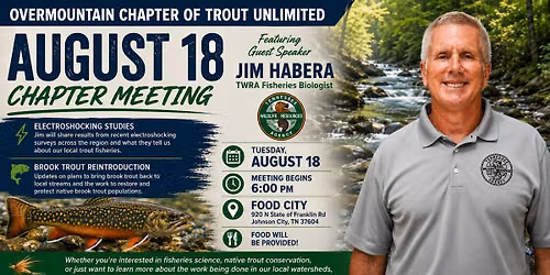 OMTU Chapter Meeting - Jim Habera (TWRA)