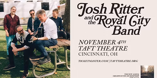 Josh Ritter and the Royal City Band with special guest Tr\u00e9 Burt