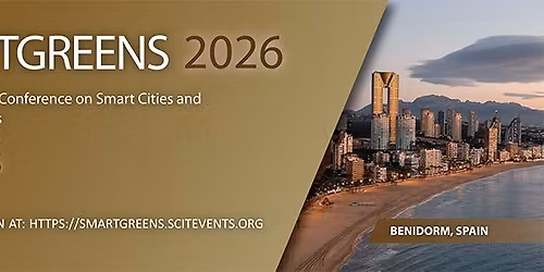 15th International Conference on Smart Cities and Green ICT Systems
