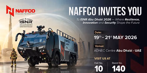 NAFFCO at ISNR Abu Dhabi 2026 — Abu Dhabi National Exhibition Centre