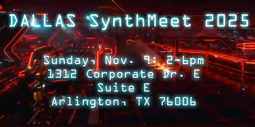Dallas Synth Meet 2025