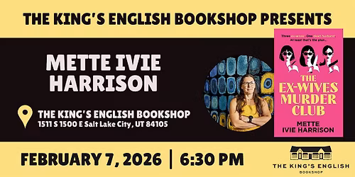 Mette Ivie Harrison | The Ex-Wives M**der Club