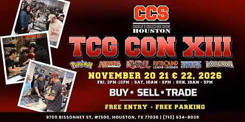 Houston TCG Con XIII