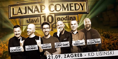 LAJNAP COMEDY slavi 10 GODINA