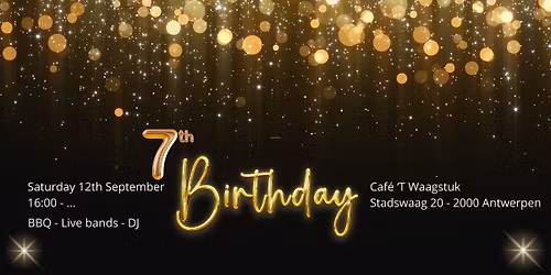 7 Years of Legendary Nights - \u2019t Waagstuk Anniversary