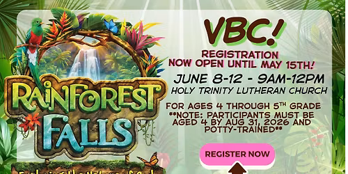 Vacation Bible Camp - Rainforest Falls