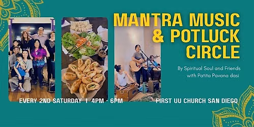 Sacred Sound Gathering: Mantra Circle & Vegetarian Potluck (Light Snacks)