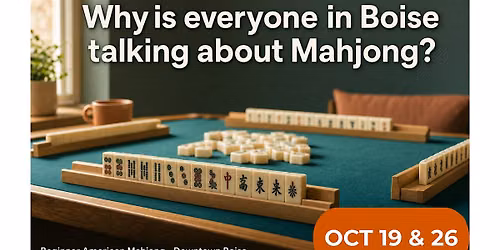 Curious About Mahjong? Learn to Play in a 2-Part Beginner Series  10.19.26