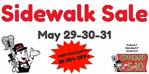 Sidewalk Sale