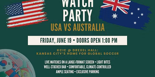 Watch Party: USA vs. Australia