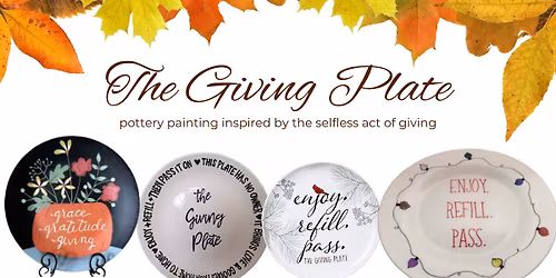Giving Plate Pottery Workshop