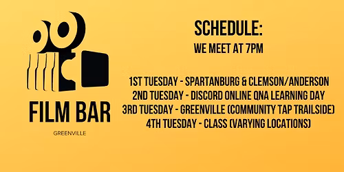 Spartanburg Film Bar Meet Up