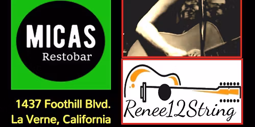 Renee12String at Mica's Restobar La Verne