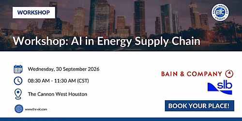 Workshop: AI in Energy Supply Chain