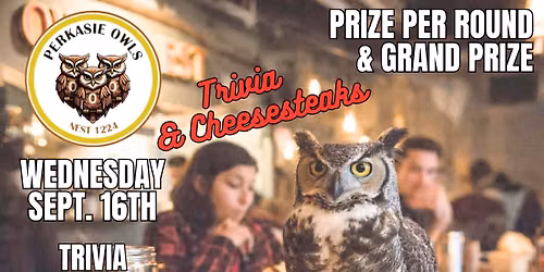 September Trivia & Cheesesteaks 