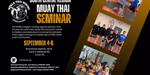 2026 WTBA South Central Region Muay Thai Seminar