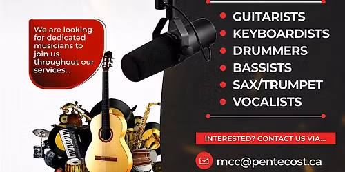 Do You Sing or Play an Instrument? Join Our Worship Community