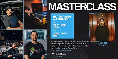 MASTERCLASS - BEATMAKING MIT JUH-DEE