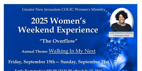 Women's Weekend Experience 2025