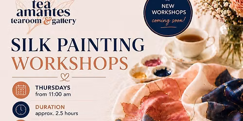 Silk Painting Workshops \u2013 with Monika Mrozowska.