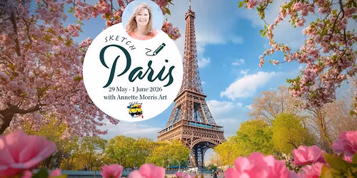 Springtime in Paris Travel Sketching Weekend