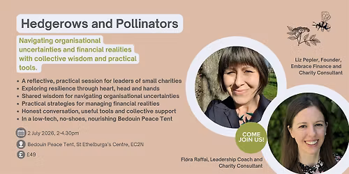 Hedgerows and Pollinators. A Resilience Workshop For Small Charities.