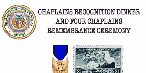 3rd Annual Chaplains Recognition Dinner and Four Chaplains Remembrance Ceremony